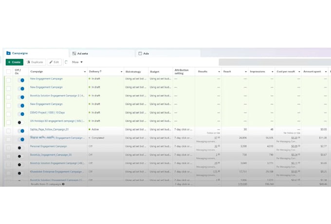 setup facebook ads and instagram ads campaign, meta ads